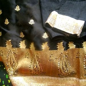 Designer silk saree